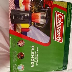 Brand new Coleman portable blender